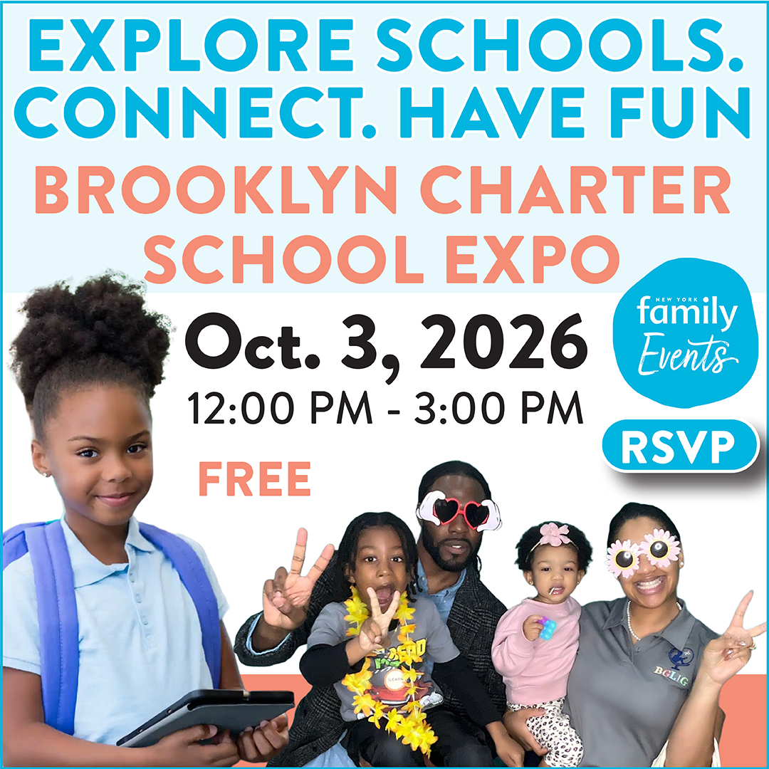 BAM Digital Media event graphic for the Brooklyn Charter School Fair and Kids Activity Expo